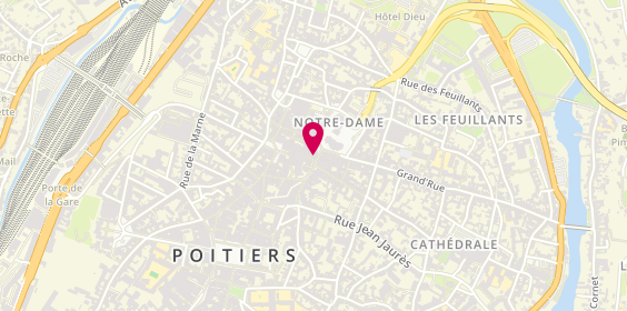 Plan de Saïgon Exotique, 8 Rue du Marché Notre Dame, 86000 Poitiers