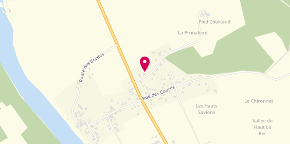 Plan de Coquelin Traiteur, 5 Route de Piecourtault, 86300 Bonnes