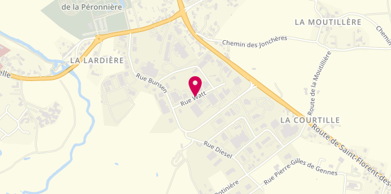 Plan de Sodexho France Entreprises Admin, 20 Watt, 85000 La Roche-sur-Yon