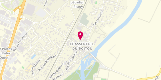 Plan de Lacasine, place du Centre, 86360 Chasseneuil-du-Poitou