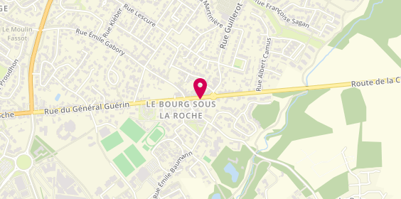 Plan de Chez Richard le Bon Pain, 158 Rue du Generale Guerin, 85000 La Roche-sur-Yon