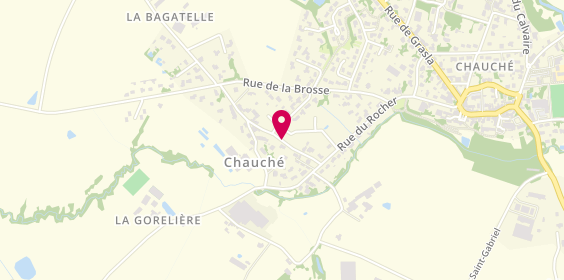 Plan de Nicolas GUIDEAU Traiteur, 21 le Puytireau, 85140 Chauché