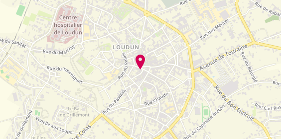 Plan de Boulangerie Petit, 22 Rue Renaudot, 86200 Loudun