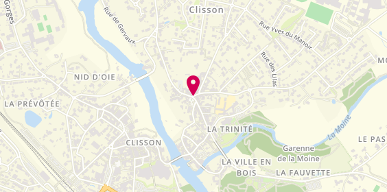 Plan de Le Fournil en Vigne, 3 Rue Porte de Palzaise, 44190 Clisson