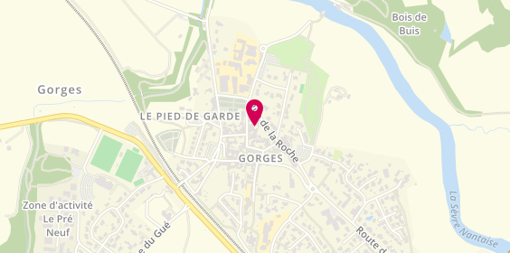 Plan de Beneteau-Guitton, 22 Rue Abbé Larose, 44190 Gorges