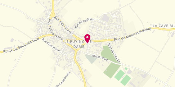 Plan de Il Etati Une Fouee, 4 Rue d'Auchel, 49260 Le Puy-Notre-Dame