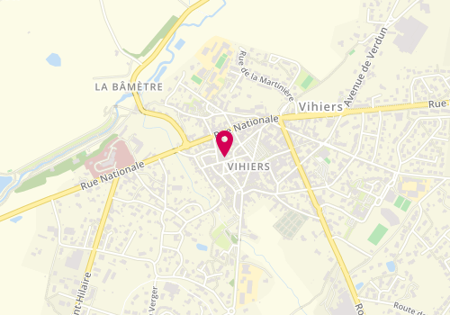 Plan de Boucherie-Charcuterie Pascal Hameli, 14 Rue de l'École, 49310 Lys-Haut-Layon