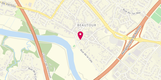 Plan de La Caroline, 68 Route de Nantes Beautour, 44120 Vertou