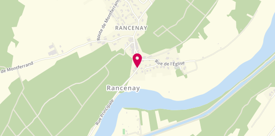 Plan de BOUDOT Yannick, 24 Principale, 25320 Rancenay