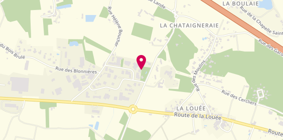 Plan de L'Étal des Saveurs, 2A Rue Saint Exupéry, 44115 Haute-Goulaine