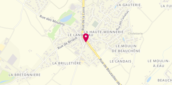 Plan de Boulangerie MOREAU Christian, 2 Rue Bouteiller de l'Isle, 44430 Le Landreau