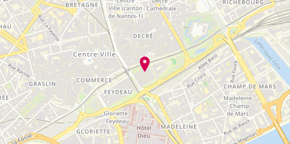 Plan de Asie neptune, 5 Rue Bon Secours, 44000 Nantes