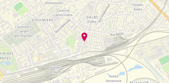 Plan de Bourget Traiteur, 101 Boulevard Ernest Dalby, 44000 Nantes