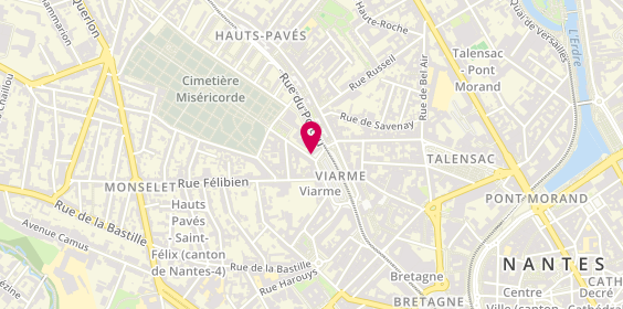 Plan de Fernandes Sylvain, 23 Place Viarme, 44000 Nantes