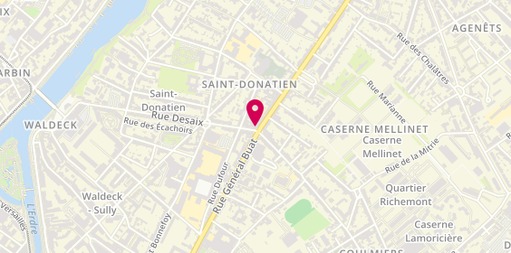 Plan de Le Porc Bonheur, 144 Rue du General Buat, 44000 Nantes