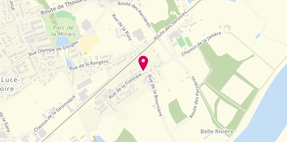 Plan de RIGAUD Gilles, 10 Rue de la Fresnaie, 44980 Sainte-Luce-sur-Loire