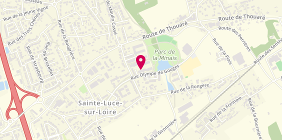 Plan de Tatie Nanna, 21 Rue Olympe de Gouges, 44980 Sainte-Luce-sur-Loire
