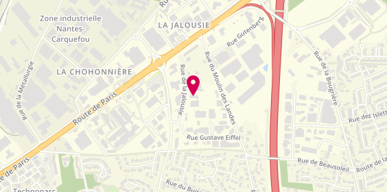 Plan de Passeurs de Goût, 10 Rue de la Jalousie, 44980 Sainte-Luce-sur-Loire