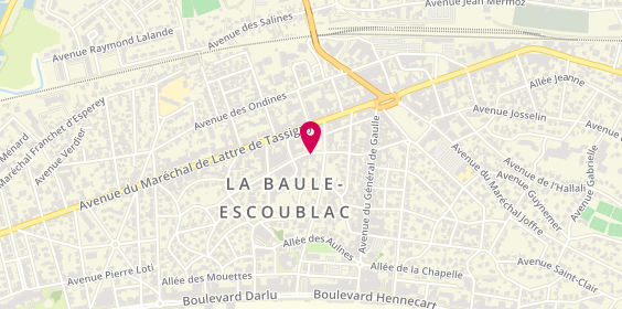 Plan de La Baule Traiteur, 44 Av. Des Ibis, 44500 La Baule-Escoublac