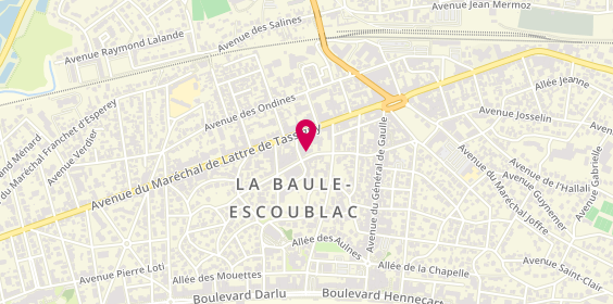 Plan de La Tour de Pise, 33 avenue des Ibis, 44500 La Baule-Escoublac