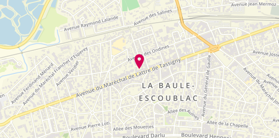 Plan de Wagner Servant, 237 avenue du Maréchal de Lattre de Tassigny, 44500 La Baule-Escoublac