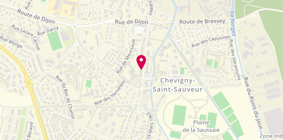 Plan de Maison Roger, 40 d avenue de la République, 21800 Chevigny-Saint-Sauveur