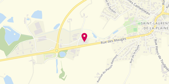Plan de La Cocotte des Mauges, Route de Bourgneuf, 49290 Mauges-sur-Loire