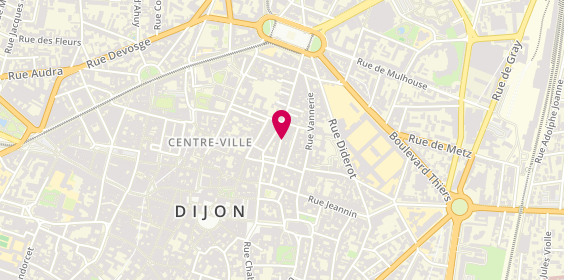 Plan de JOSSELIN Pierre-Emmanuel, 87 Rue Jean Jacques Rousseau, 21000 Dijon