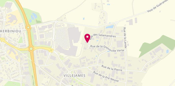 Plan de La Rôtisserie Guérandaise, 24 Rue des Salamandres, 44350 Guérande