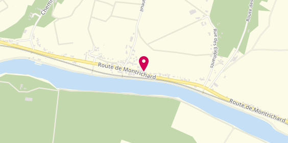 Plan de La Cartte de Midi, 94 Route de Montrichard, 41400 Monthou-sur-Cher
