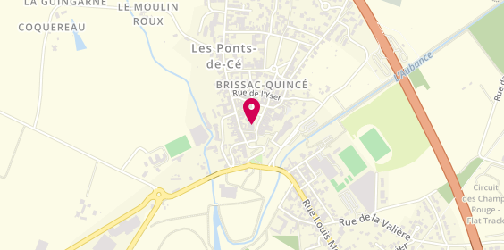 Plan de Boucherie Charcuterie Godet, 5 place Georges Clemenceau, 49320 Brissac Loire Aubance
