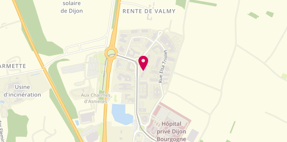 Plan de La Fabrique Maison Perrin, 44 avenue Françoise Giroud, 21000 Dijon