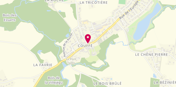 Plan de Brulé Traiteur, 1 Rue du Général Charette de la Contrie, 44521 Couffé
