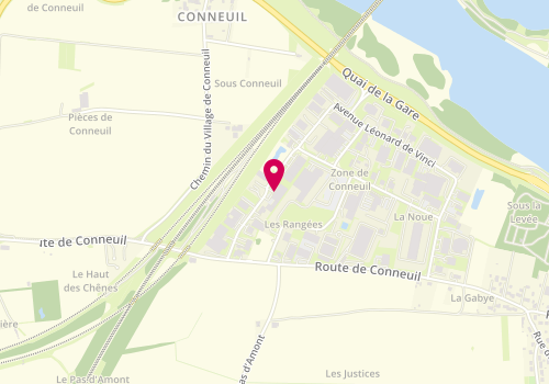 Plan de Convivio Ltr - Cuisine Centrale, 12 avenue Léonard de Vinci, 37270 Montlouis-sur-Loire
