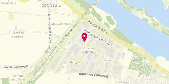 Plan de Aux Réceptions Tourangelles, 6 Rue Lavoisier Pa de Conneuil, 37270 Montlouis-sur-Loire