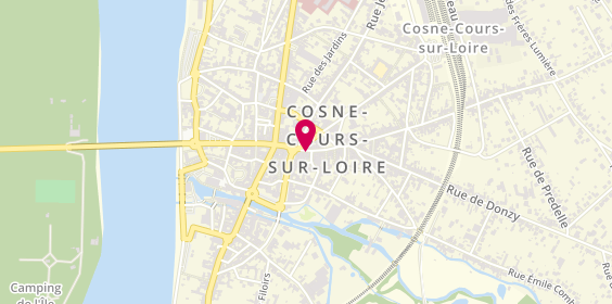 Plan de Boucherie Blanchot, 24 Rue du Commerce, 58200 Cosne-Cours-sur-Loire