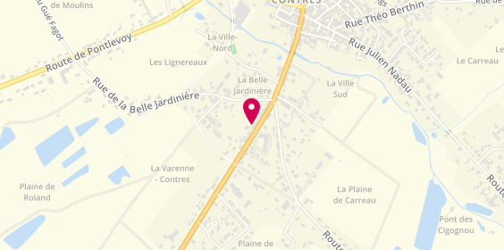 Plan de Buffet Herve, 13 Route de Saint-Aignan, 41700 Le Controis-en-Sologne