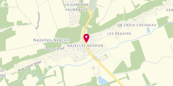 Plan de L'Escale, 16 Rue Camille Breton, 37530 Nazelles-Négron