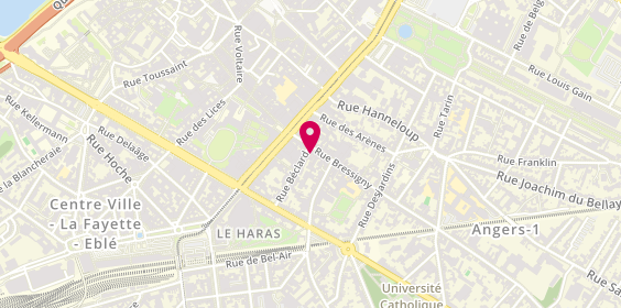 Plan de CHARBONNIER Marc, 28 Rue Bressigny, 49100 Angers