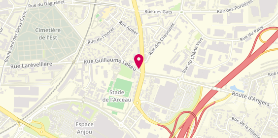 Plan de Boulangerie Vertu / (Régalade), 51 Rue Guillaume Lekeu, 49100 Angers