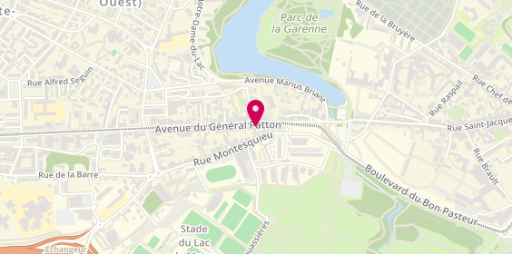 Plan de La Ronde des Pains Patton, 17 avenue du Général Patton, 49000 Angers