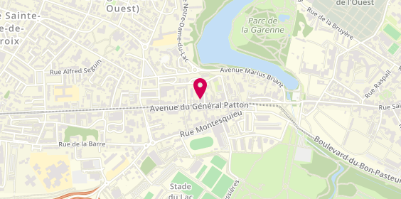 Plan de Le Comptoir Phénicien, 38 avenue du Général Patton, 49000 Angers