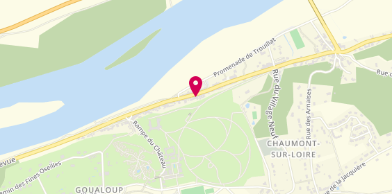 Plan de Au Phil'du Goût, 55 Rue Maréchal de Lattre, 41150 Chaumont-sur-Loire