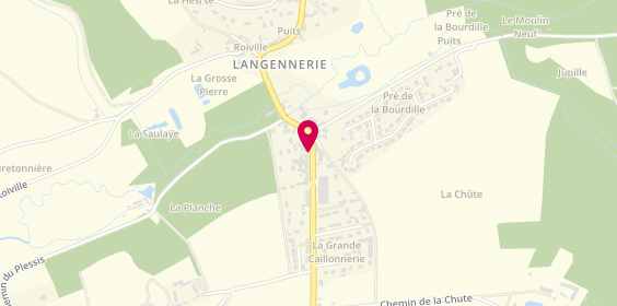 Plan de Boulangerie Aveline, 16 avenue de Langennerie, 37390 Chanceaux-sur-Choisille