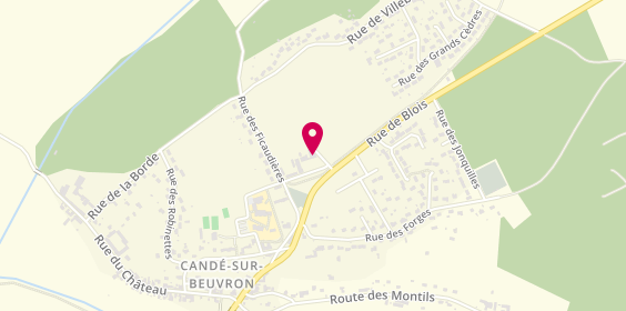 Plan de Maison Boulay Parisse, 1 Place des Cèdres
Rue de la Liberté, 41120 Candé-sur-Beuvron