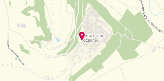 Plan de Restaurant de l'Abbaye, Pl. Des Fossés, 21150 Flavigny-sur-Ozerain