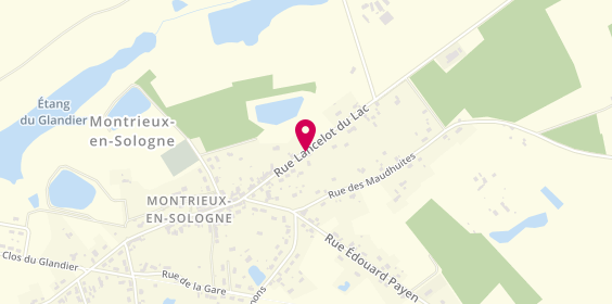 Plan de Le Cochon Sans Rancune, 87 Rue Lancelot du Lac, 41210 Montrieux-en-Sologne