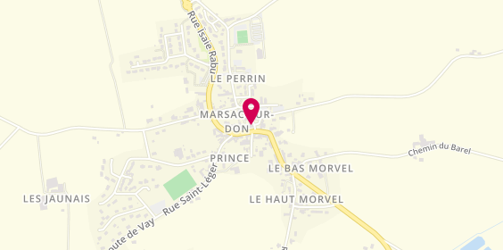 Plan de Le Marmiton, 3 Rue du Général de Gaulle, 44170 Marsac-sur-Don