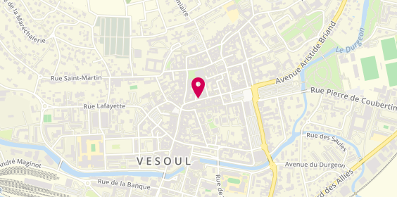 Plan de Hennequin Arnaud, 19 Rue Georges Genoux, 70000 Vesoul