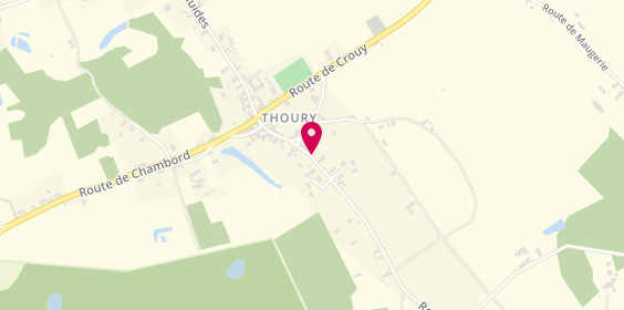 Plan de Francky et Lilie, 12 Route de Dhuizon, 41220 Thoury